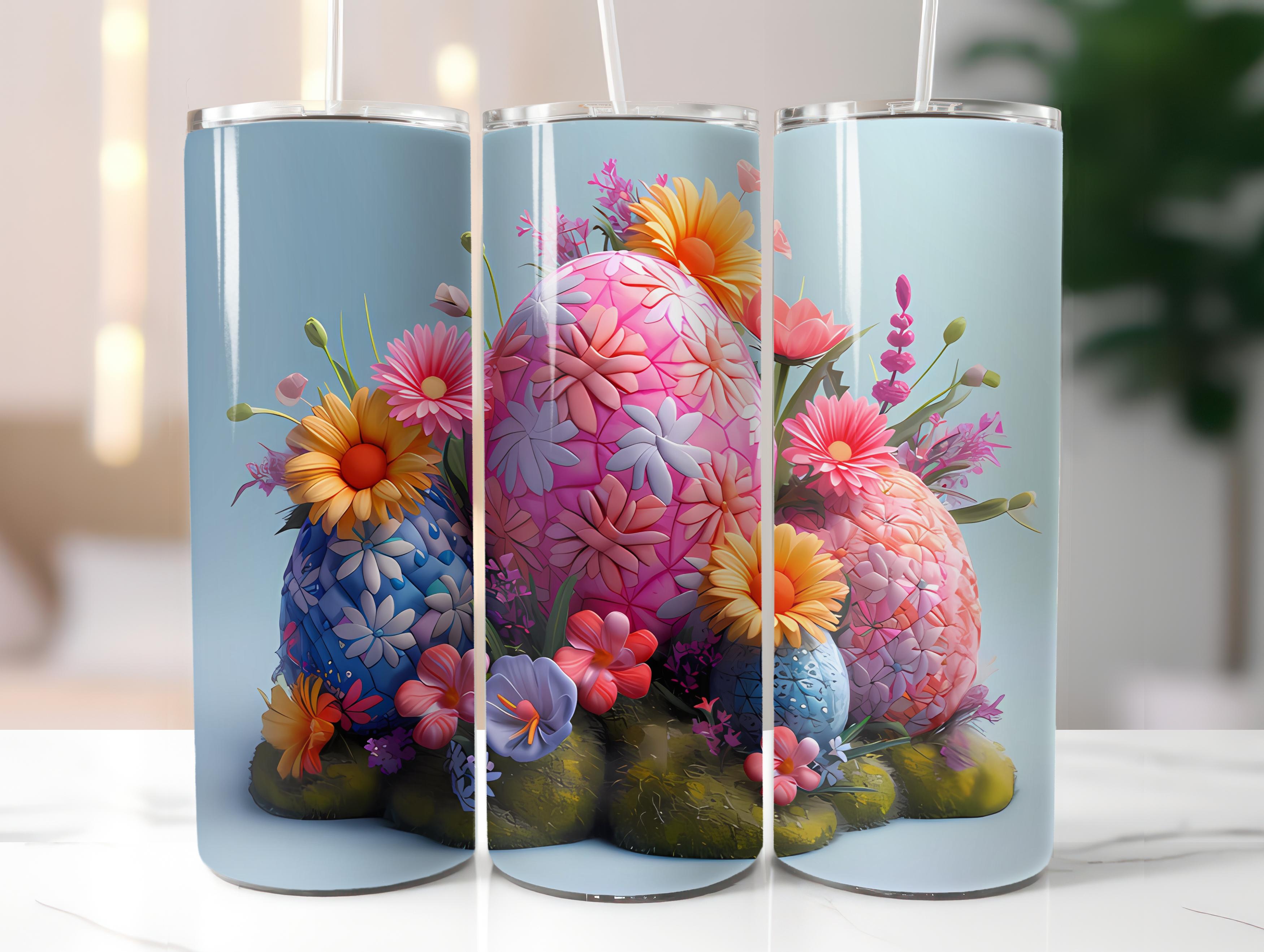 Retro Easter 2 Tumbler Wrap - CraftNest