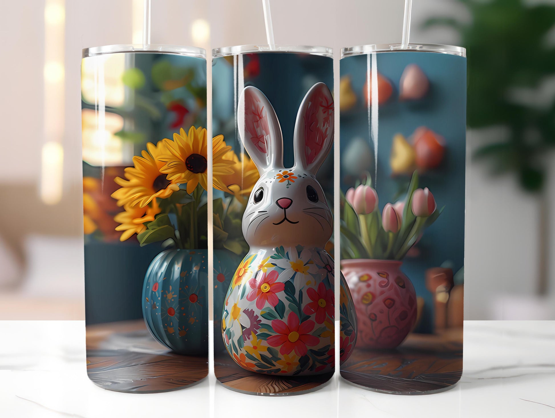 Retro Easter 3 Tumbler Wrap - CraftNest