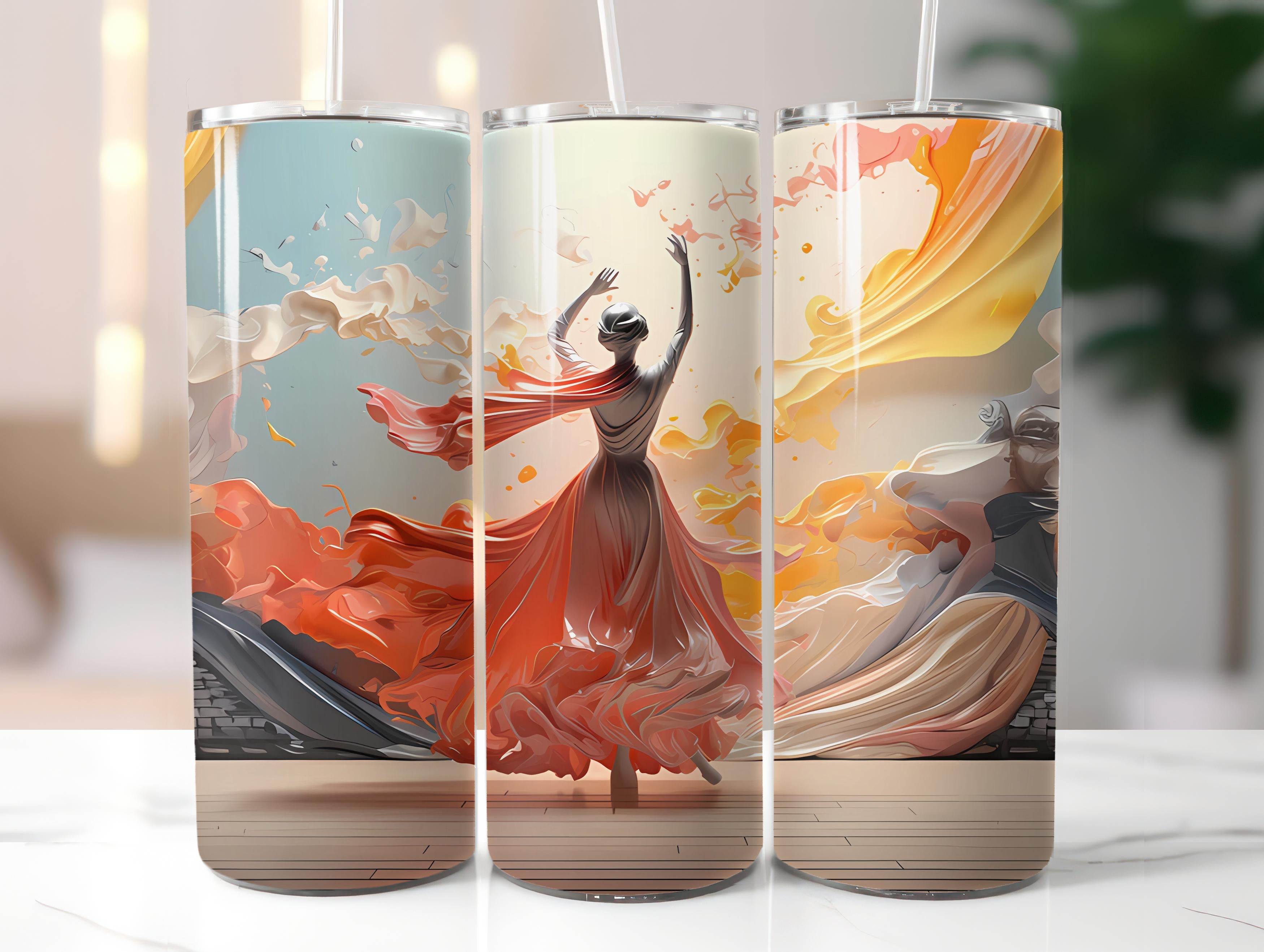 Retro Spring 3 Tumbler Wrap - CraftNest