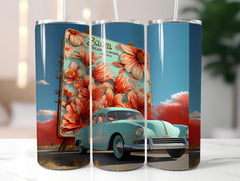 Retro Spring 2 Tumbler Wrap - CraftNest