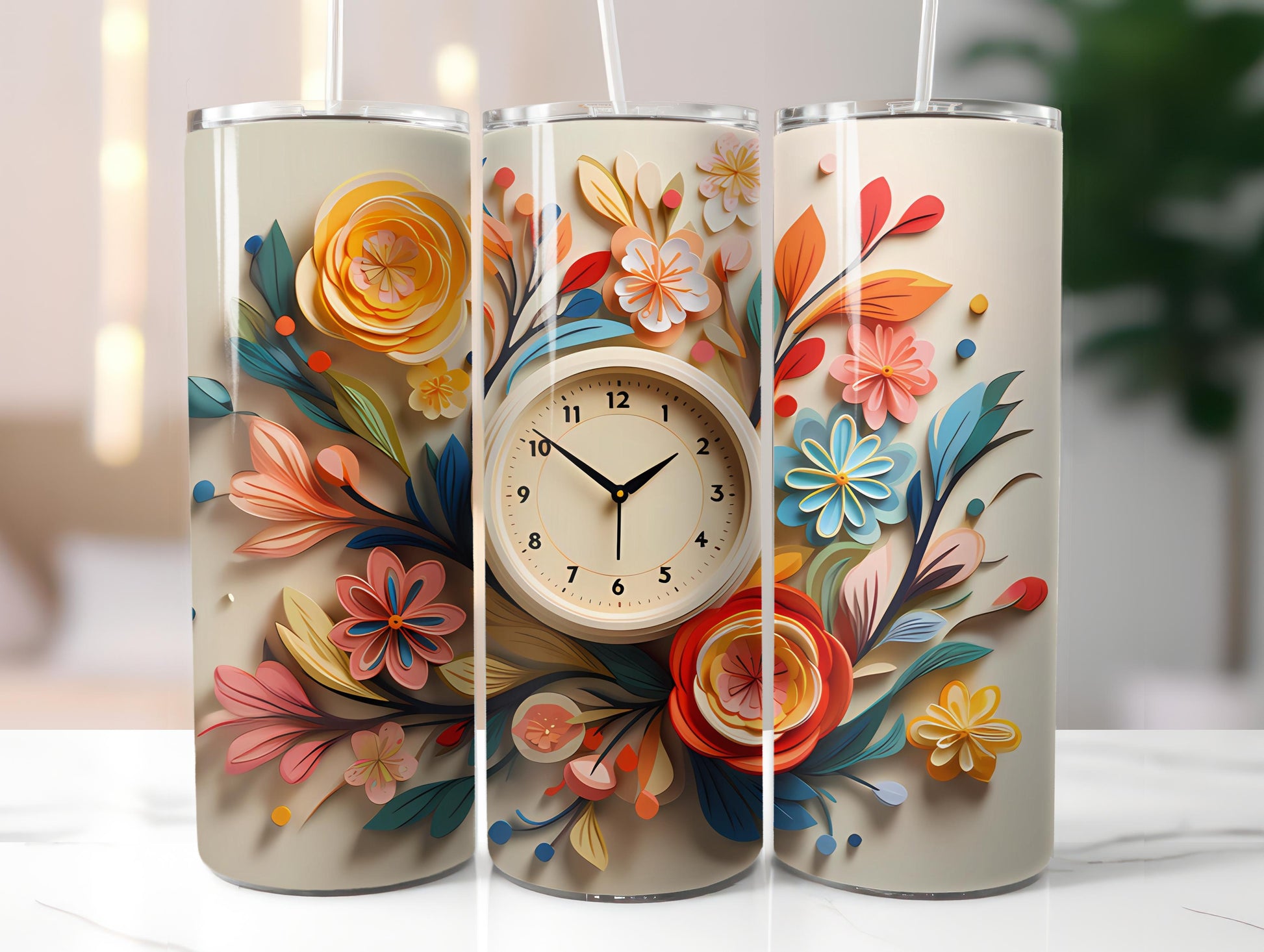 Retro Spring 3 Tumbler Wrap - CraftNest