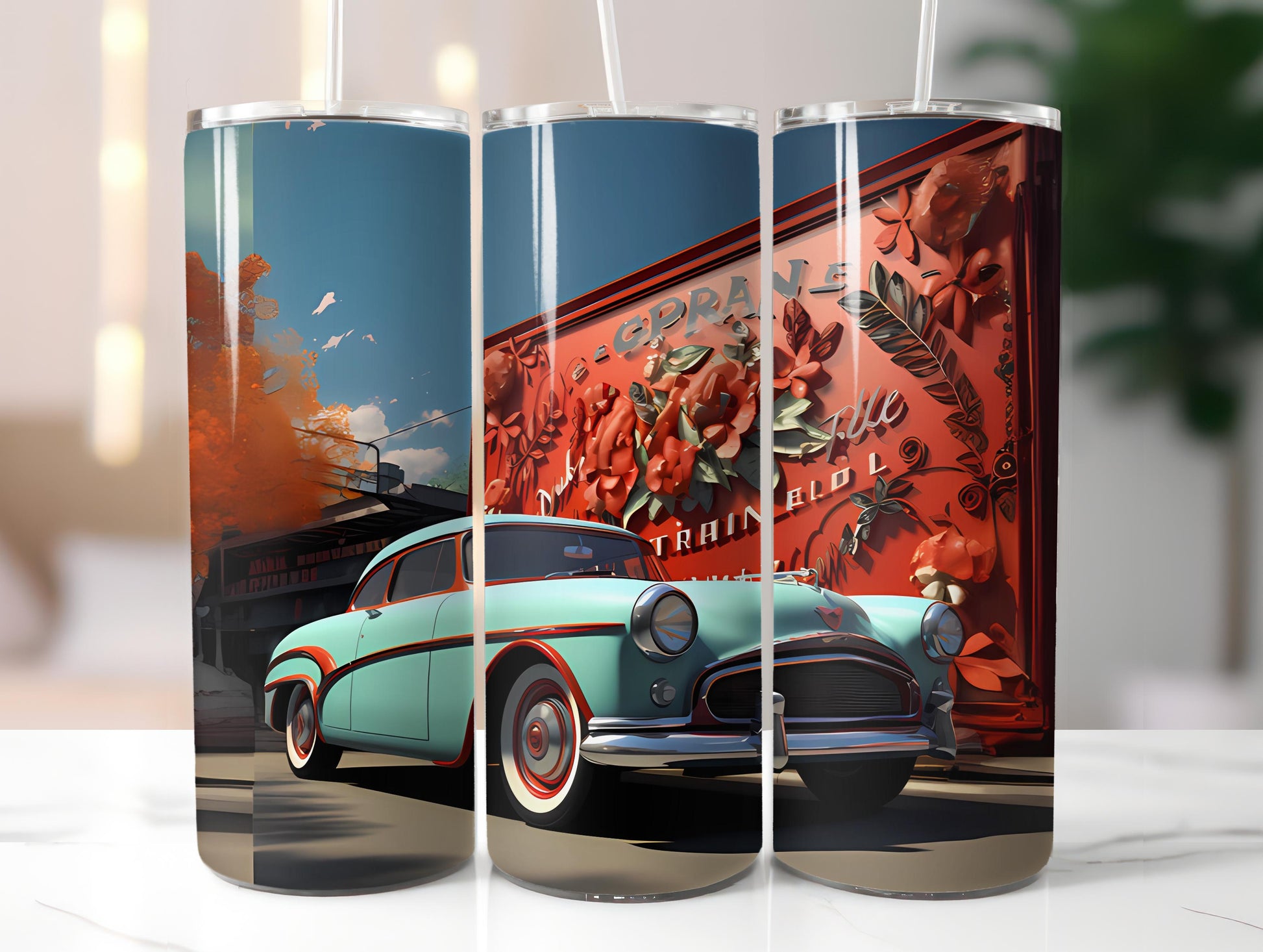 Retro Spring 1 Tumbler Wrap - CraftNest