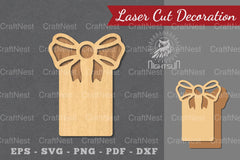 Ribbon Laser Cut Sign SVG Bundle - CraftNest - Digital Crafting and Art