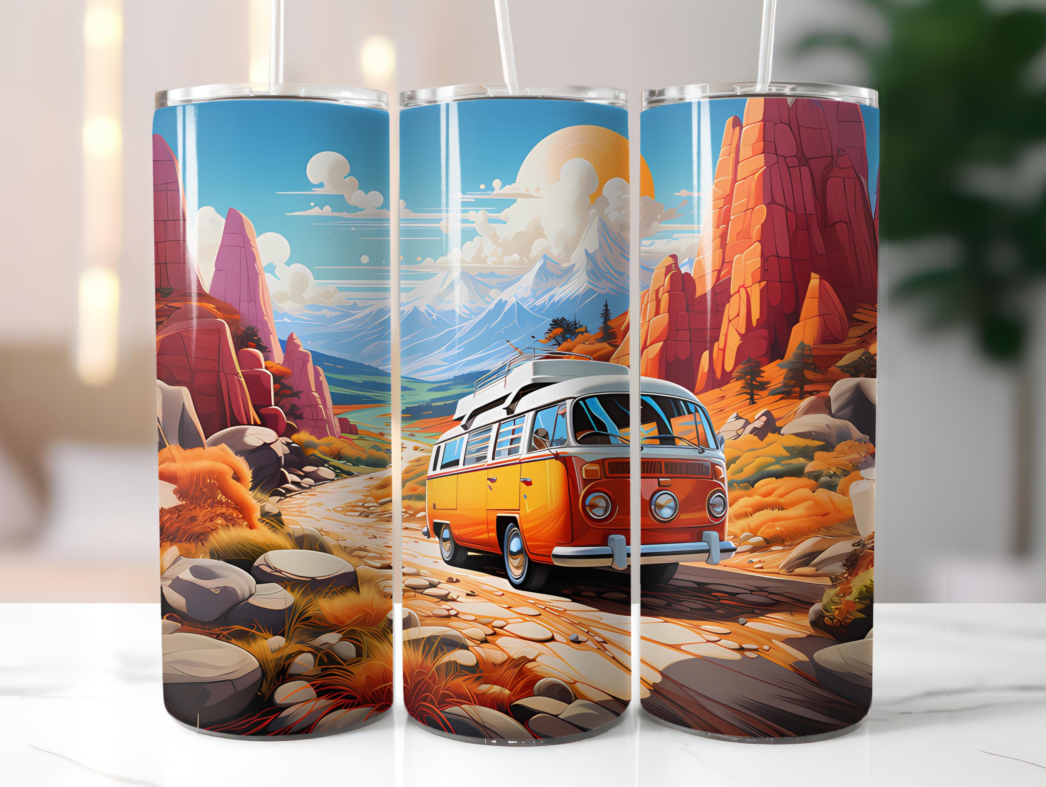 Road Trip 1 Tumbler Wrap - CraftNest