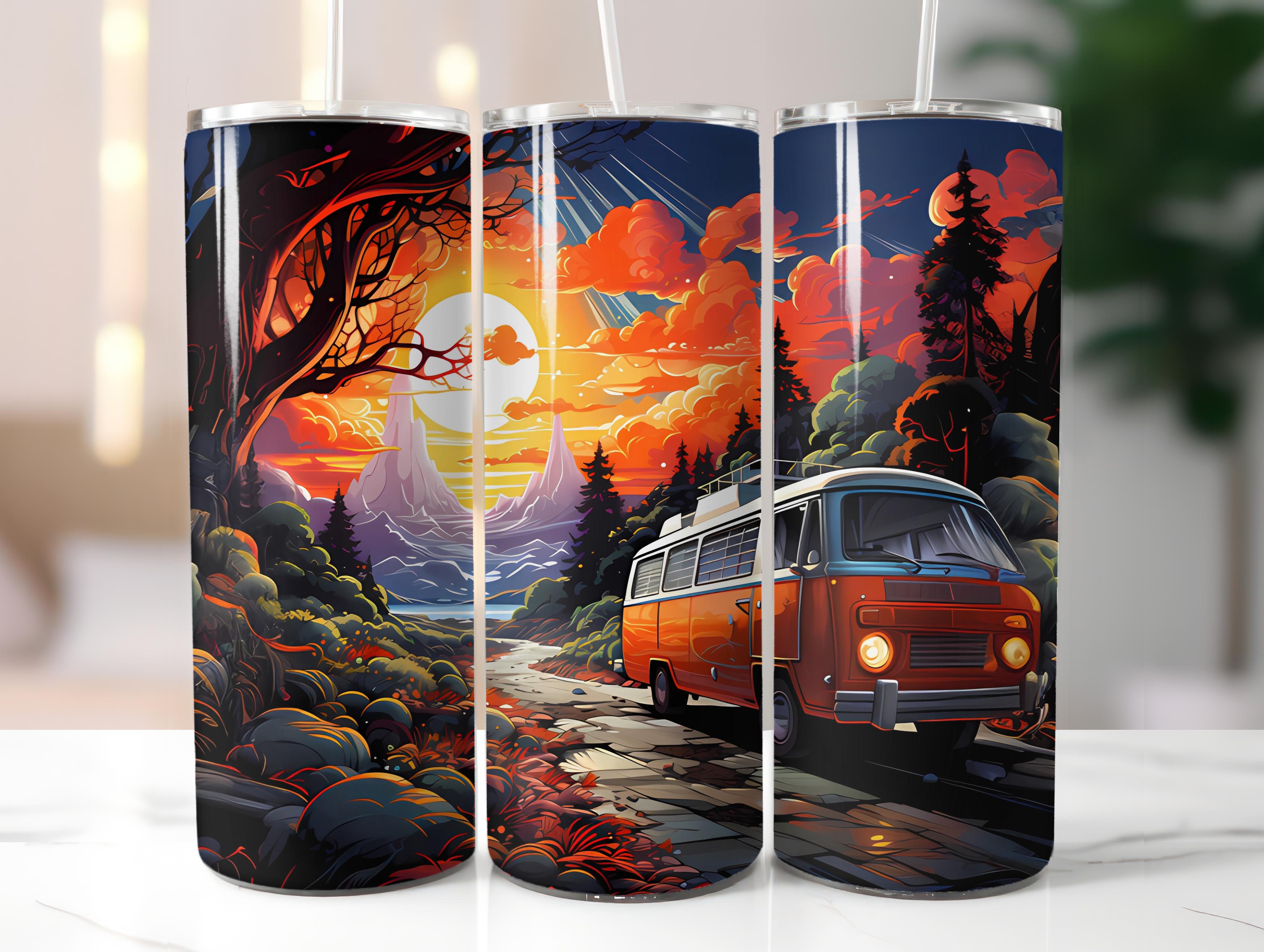 Road Trip 2 Tumbler Wrap - CraftNest