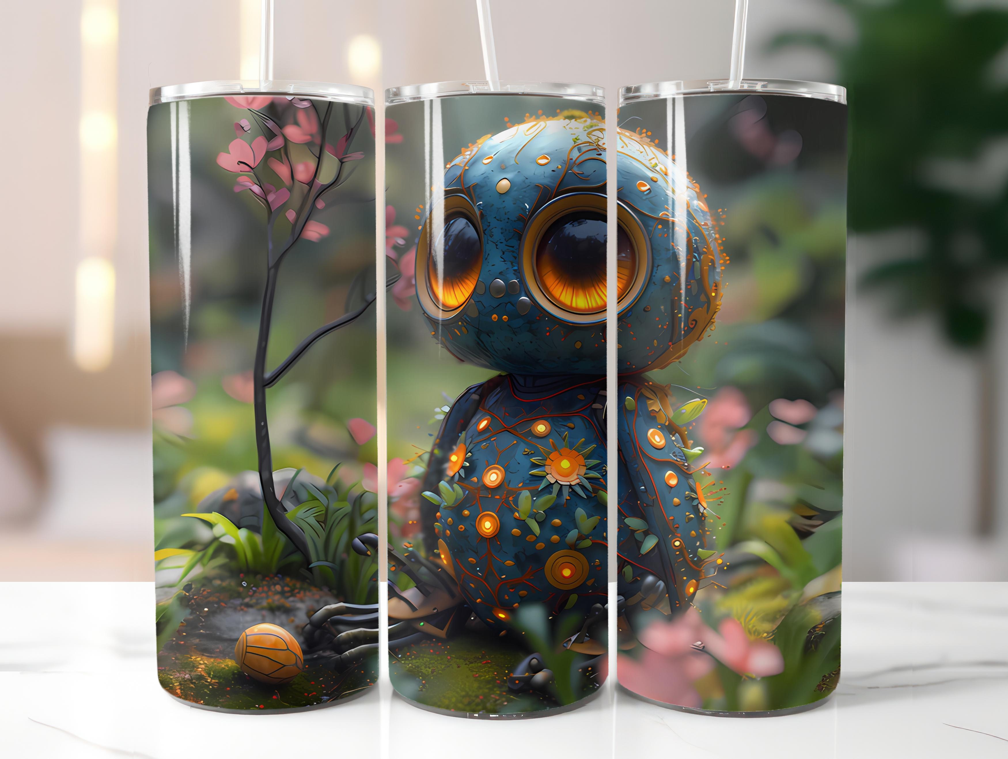 Roboter Easter 2 Tumbler Wrap - CraftNest