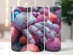 Roboter Easter 3 Tumbler Wrap - CraftNest