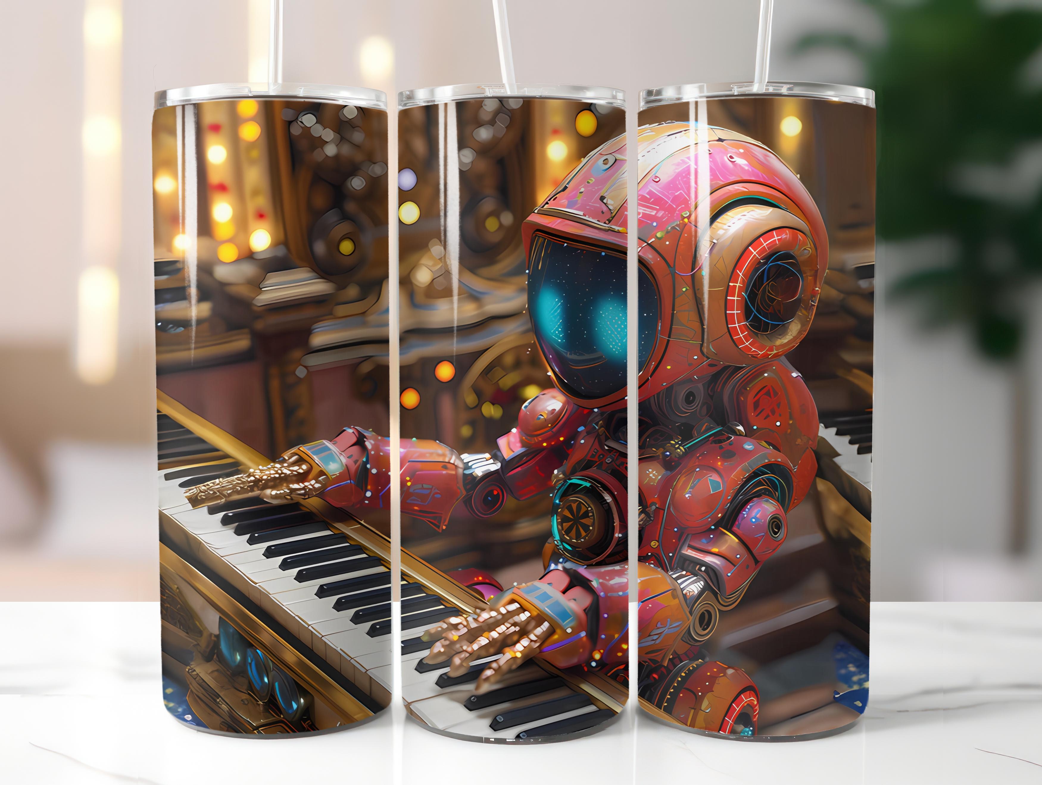 Roboter Easter 2 Tumbler Wrap - CraftNest