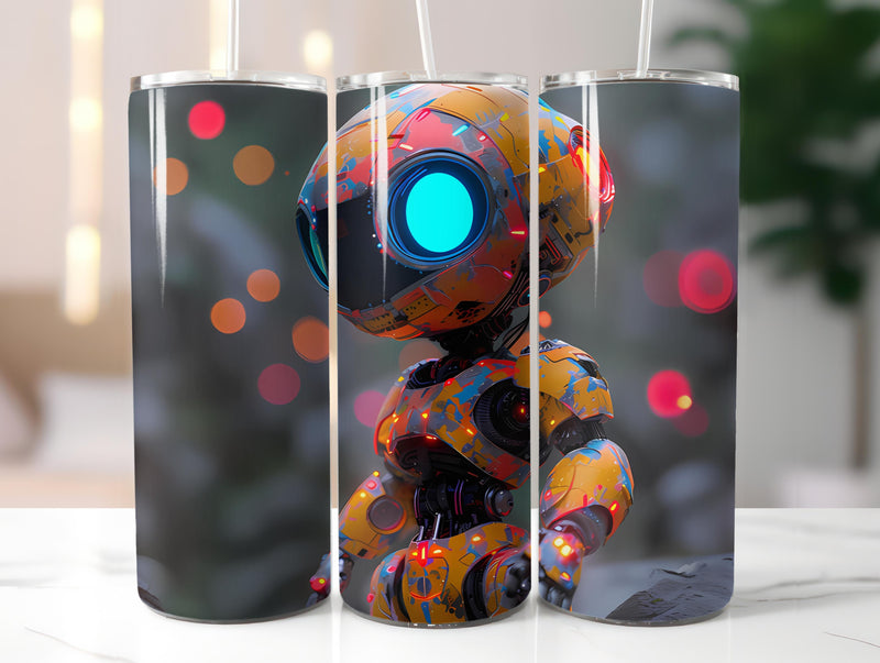 Roboter Easter 2 Tumbler Wrap - CraftNest