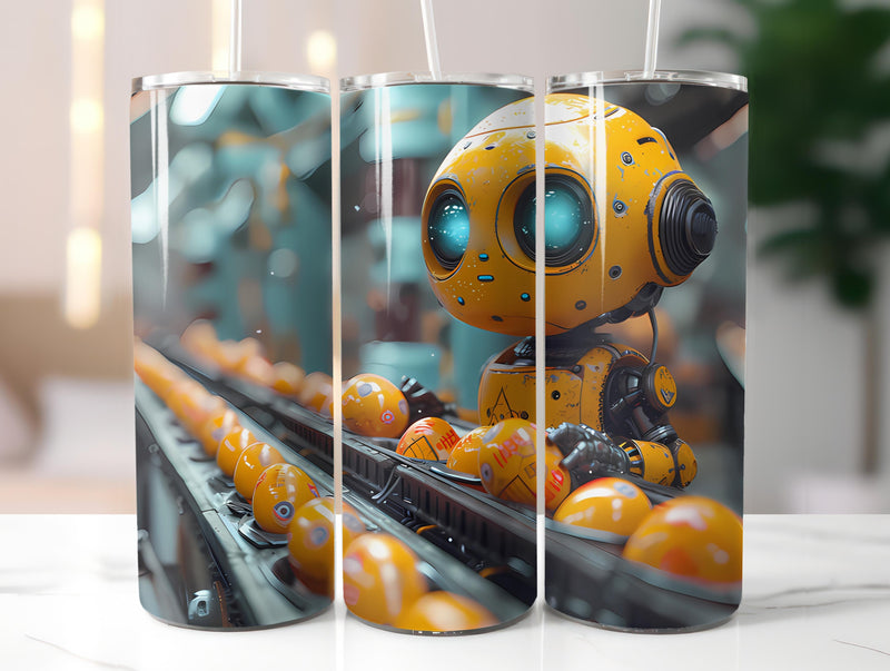 Roboter Easter 3 Tumbler Wrap - CraftNest