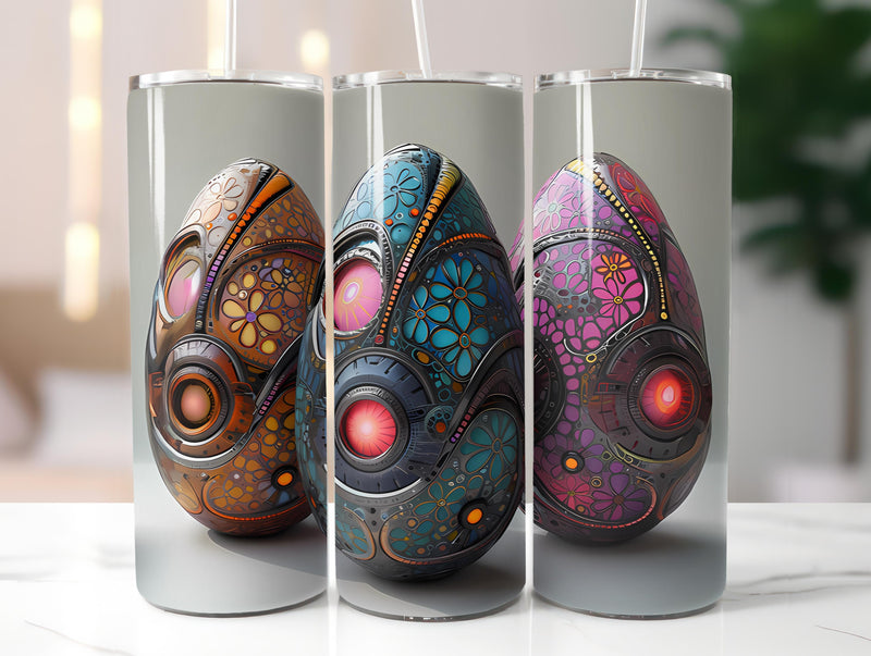 Roboter Easter 2 Tumbler Wrap - CraftNest