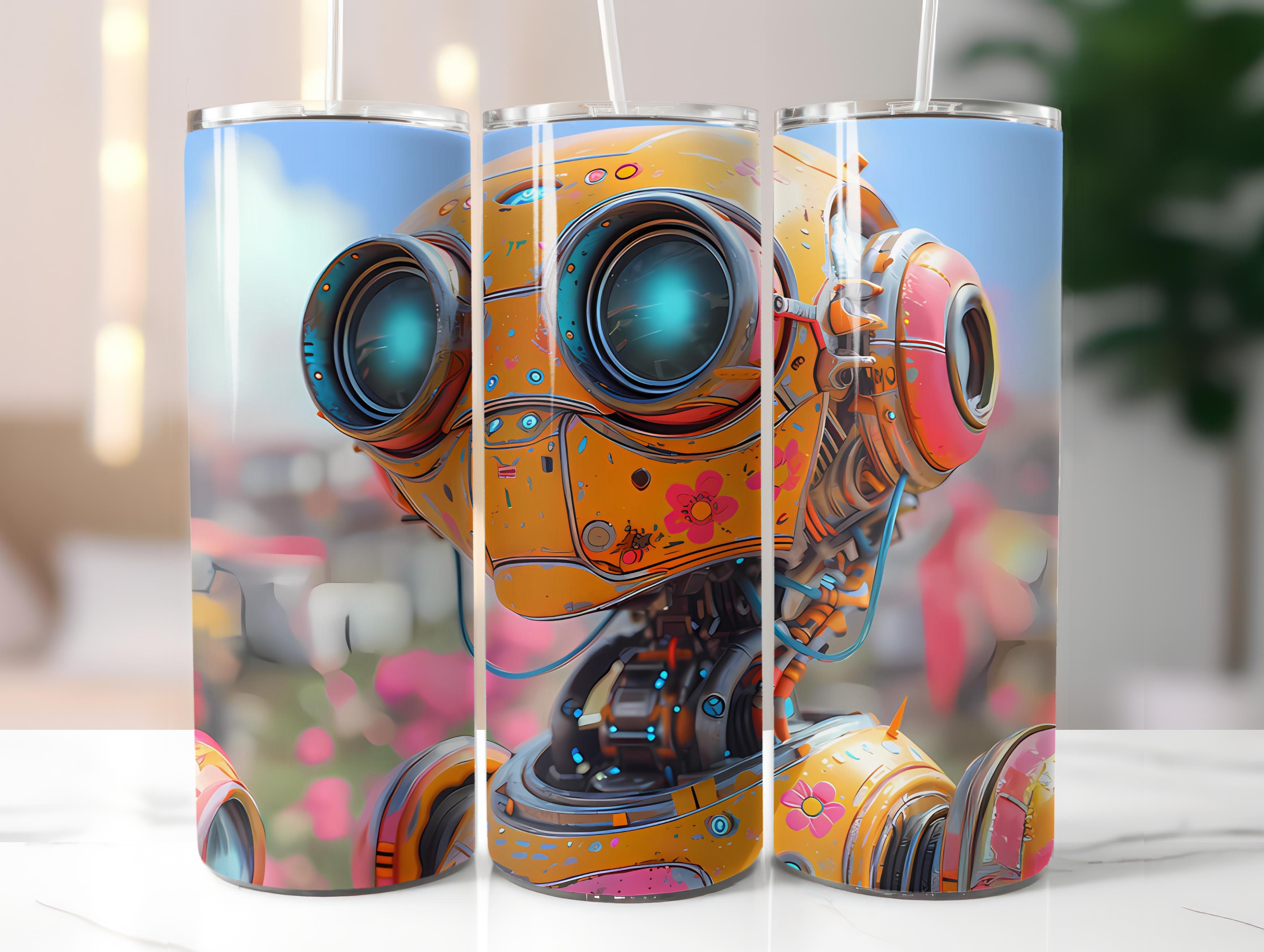 Roboter Easter 1 Tumbler Wrap - CraftNest