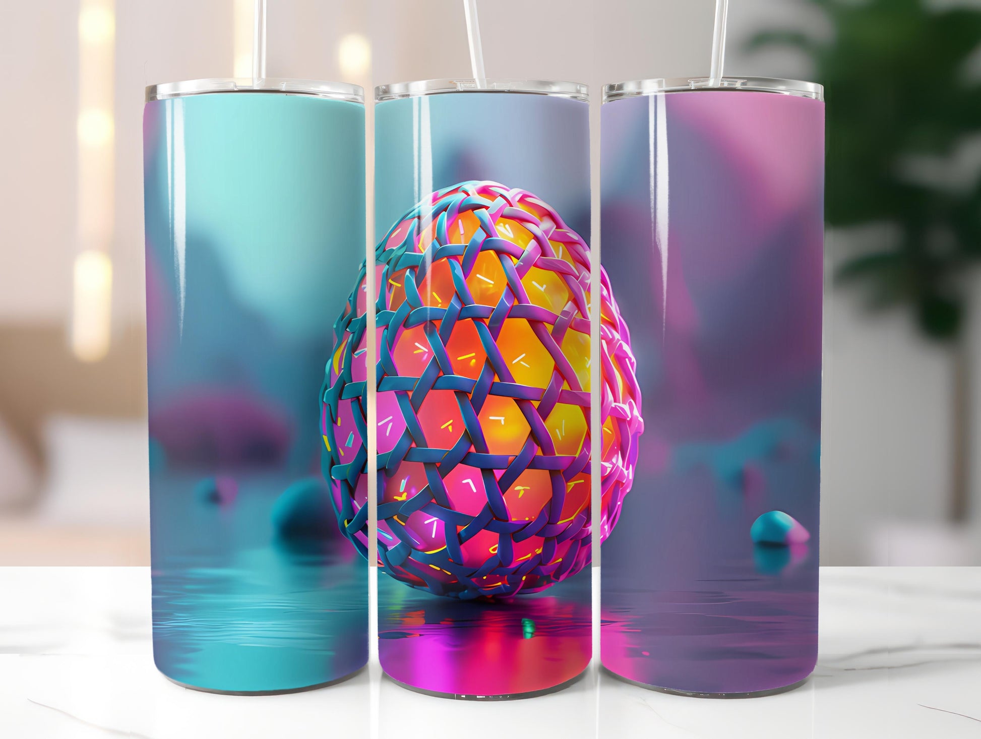 Roboter Easter 2 Tumbler Wrap - CraftNest