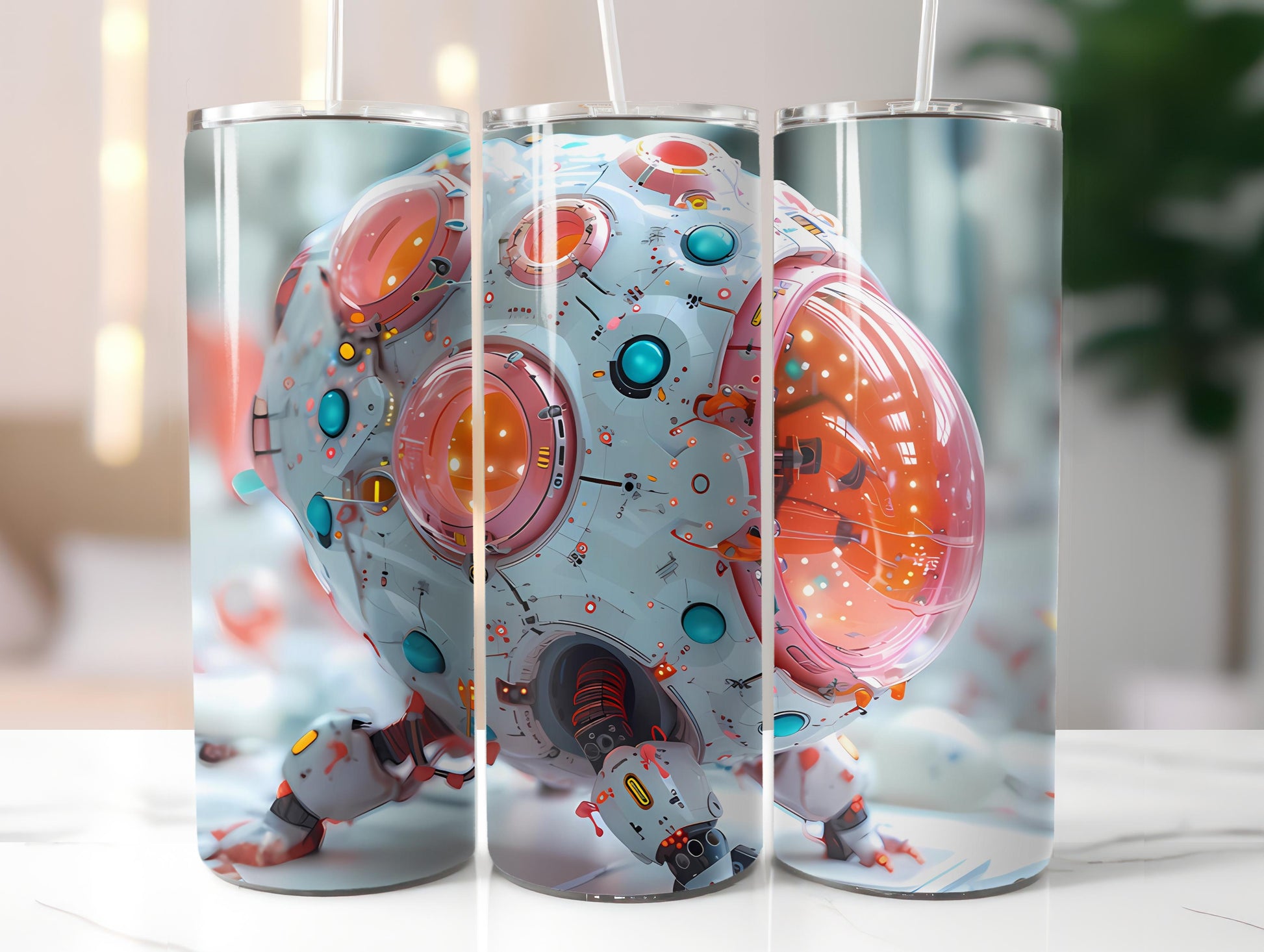 Roboter Easter 1 Tumbler Wrap - CraftNest