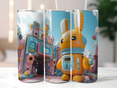 Roboter Easter 2 Tumbler Wrap - CraftNest