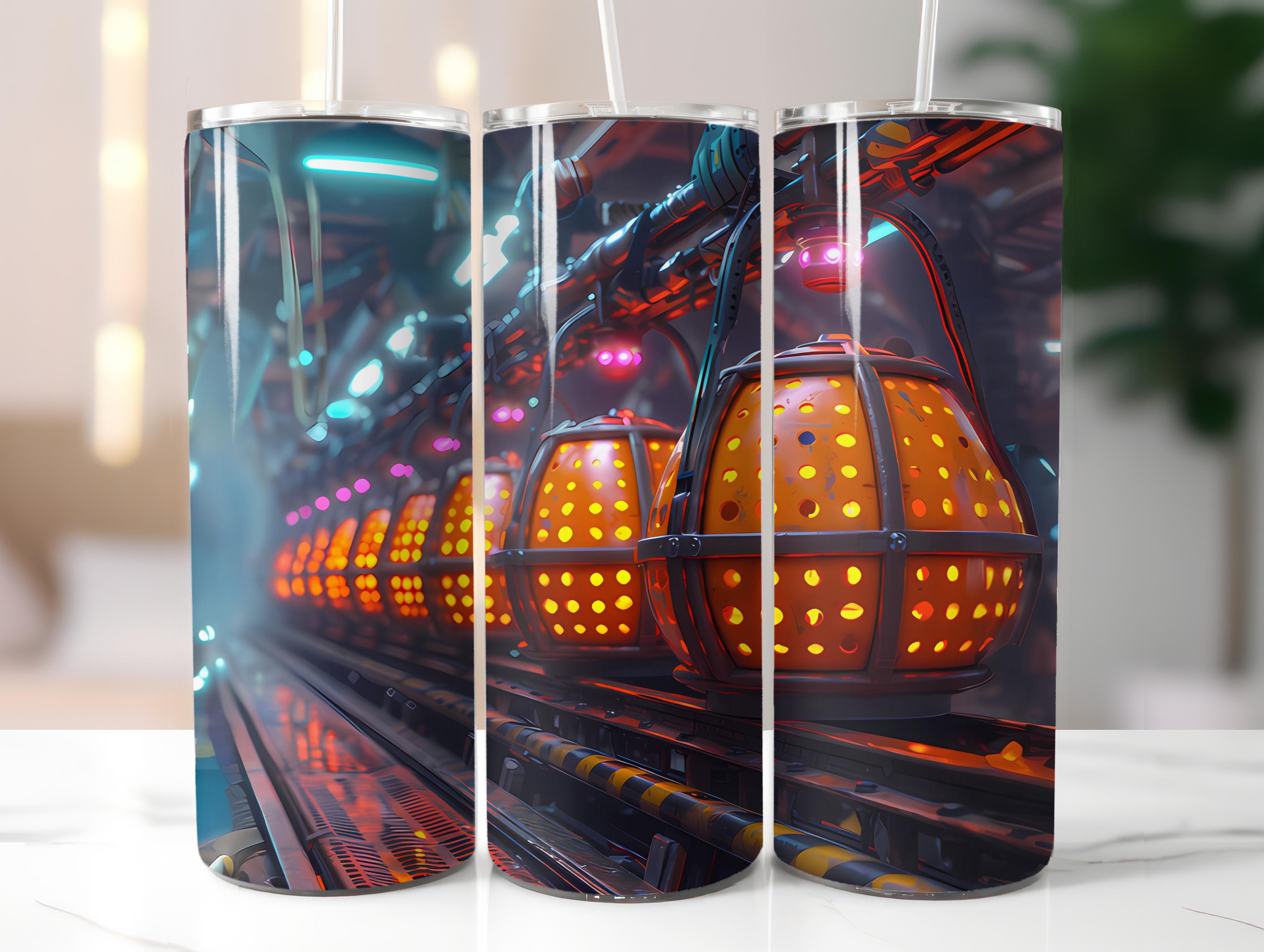 Roboter Easter 1 Tumbler Wrap - CraftNest