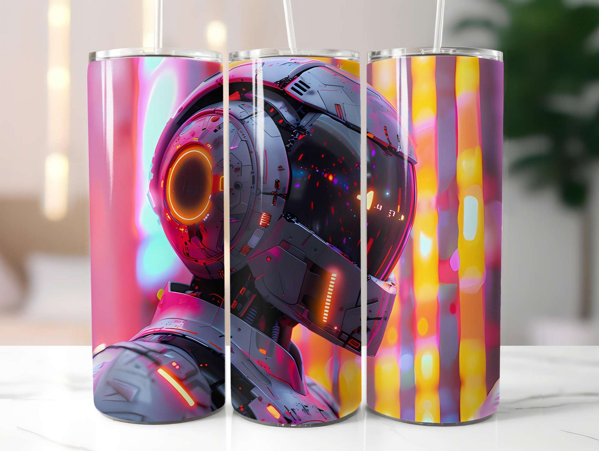 Roboter Summer 2 Tumbler Wrap - CraftNest - Digital Crafting and Art