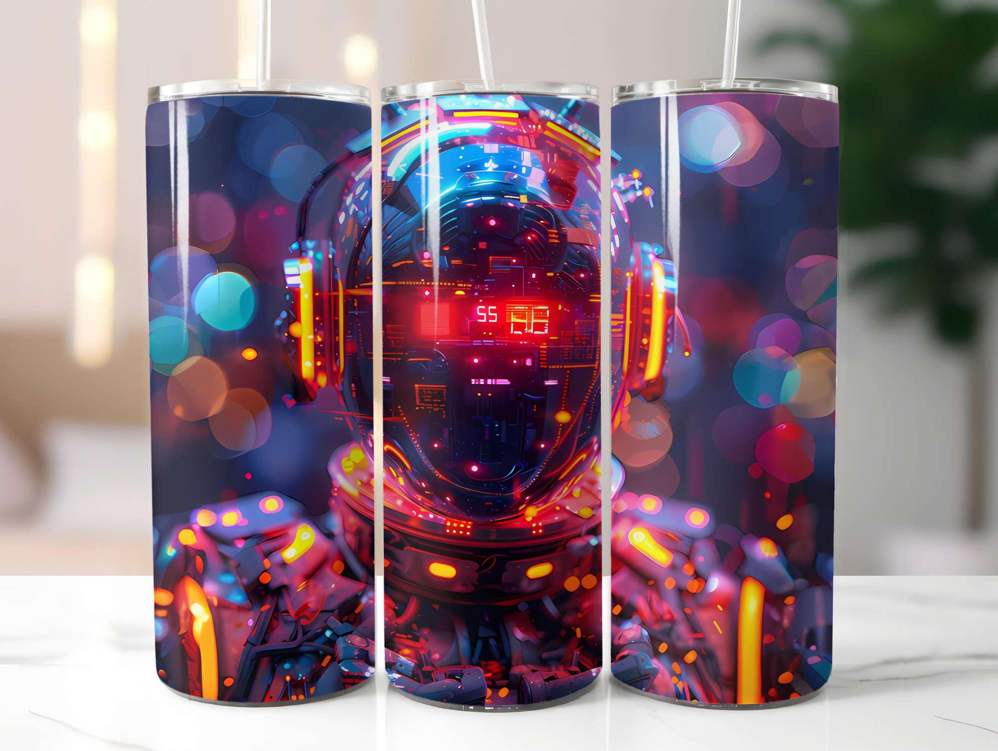 Roboter Summer 3 Tumbler Wrap - CraftNest - Digital Crafting and Art