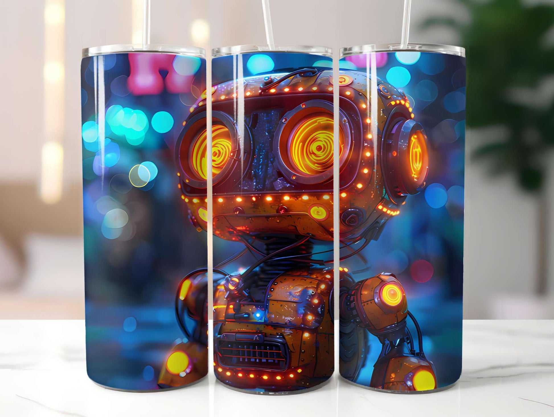 Roboter Summer 1 Tumbler Wrap - CraftNest - Digital Crafting and Art