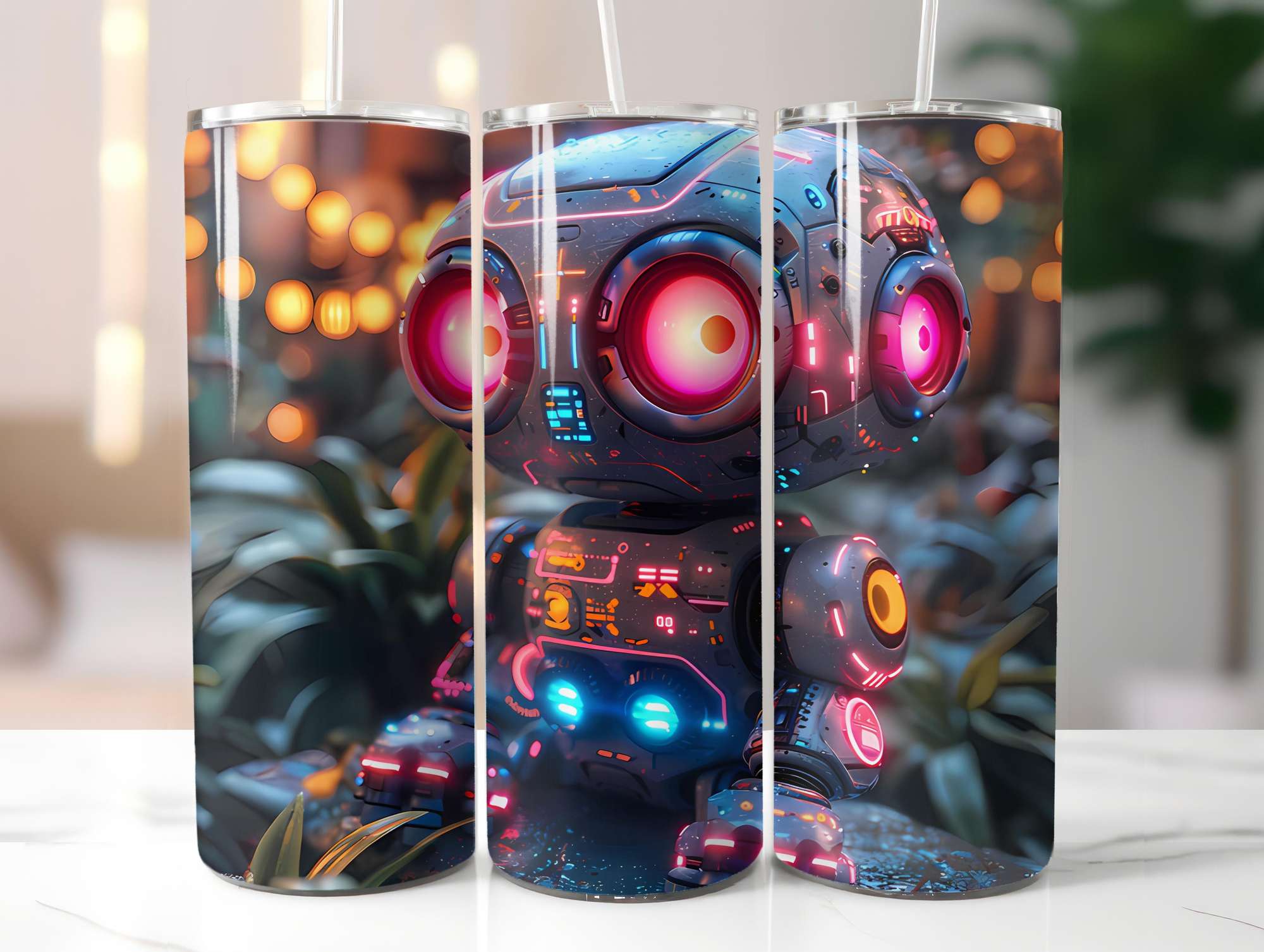 Roboter Summer 4 Tumbler Wrap - CraftNest - Digital Crafting and Art