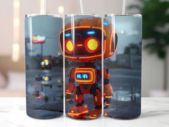 Roboter Summer 2 Tumbler Wrap - CraftNest - Digital Crafting and Art