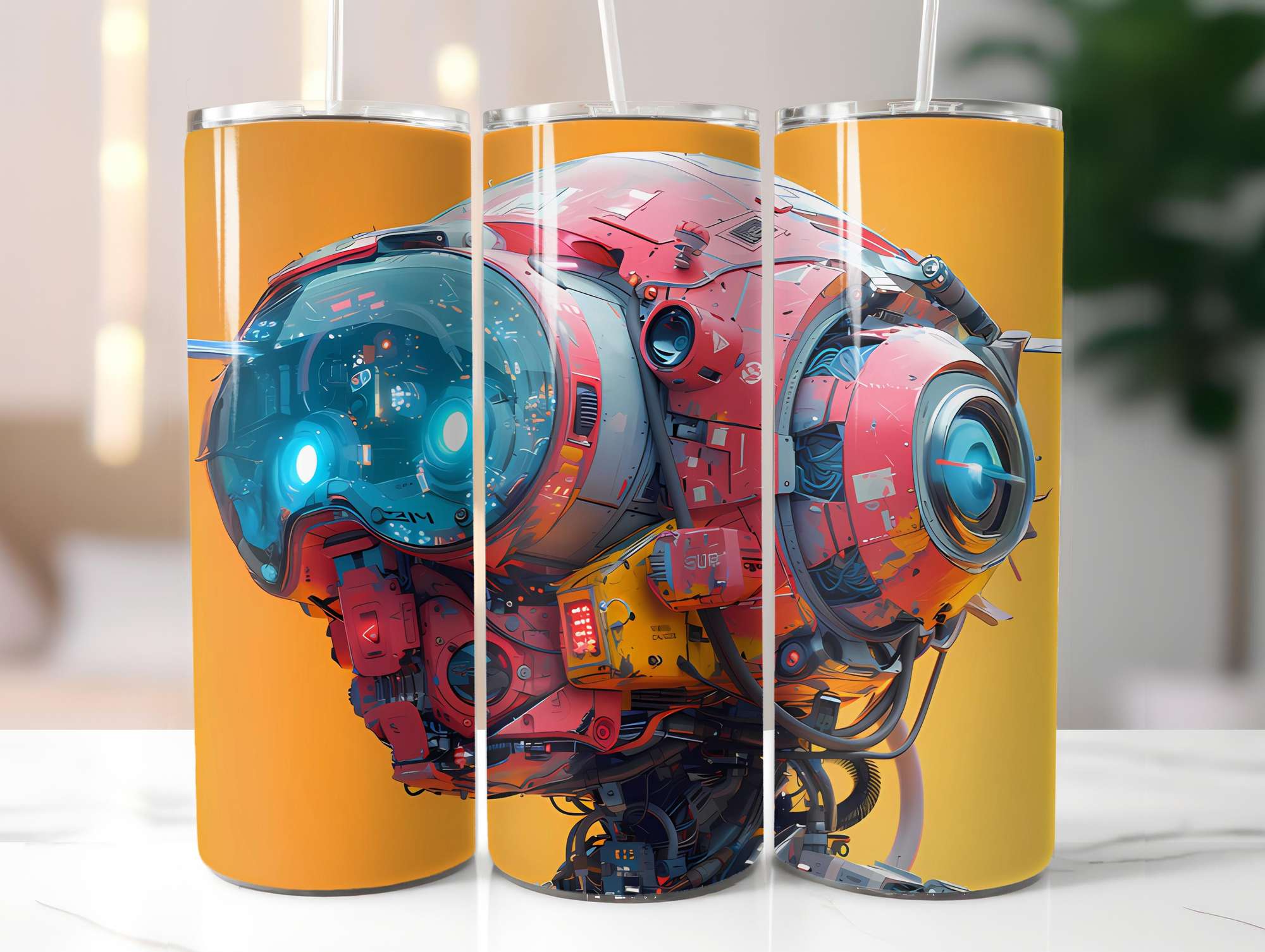 Roboter Summer 1 Tumbler Wrap - CraftNest - Digital Crafting and Art