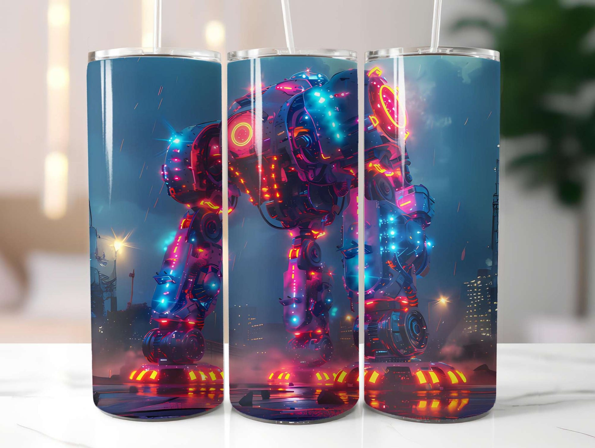 Roboter Summer 2 Tumbler Wrap - CraftNest - Digital Crafting and Art