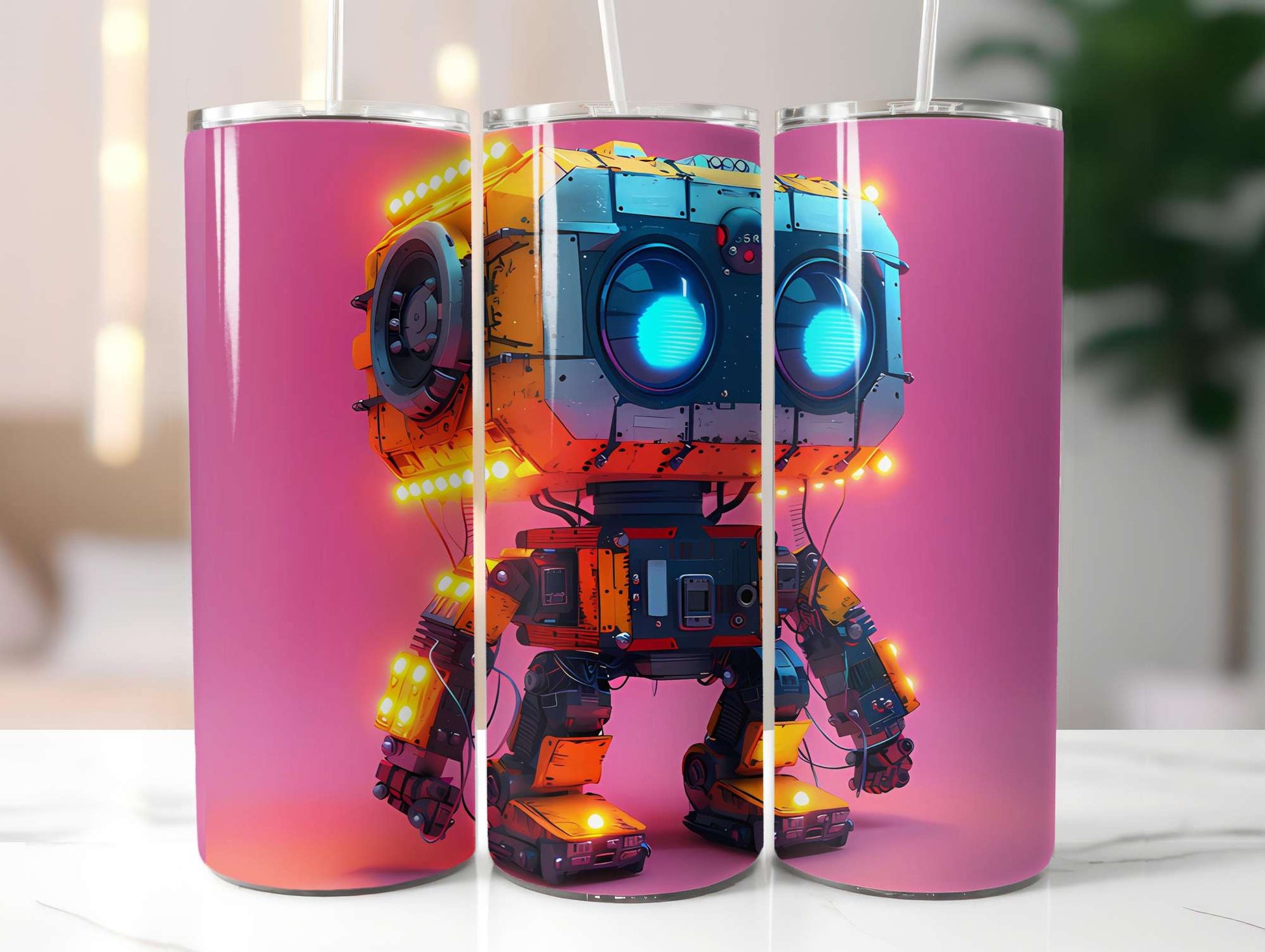 Roboter Summer 1 Tumbler Wrap - CraftNest - Digital Crafting and Art