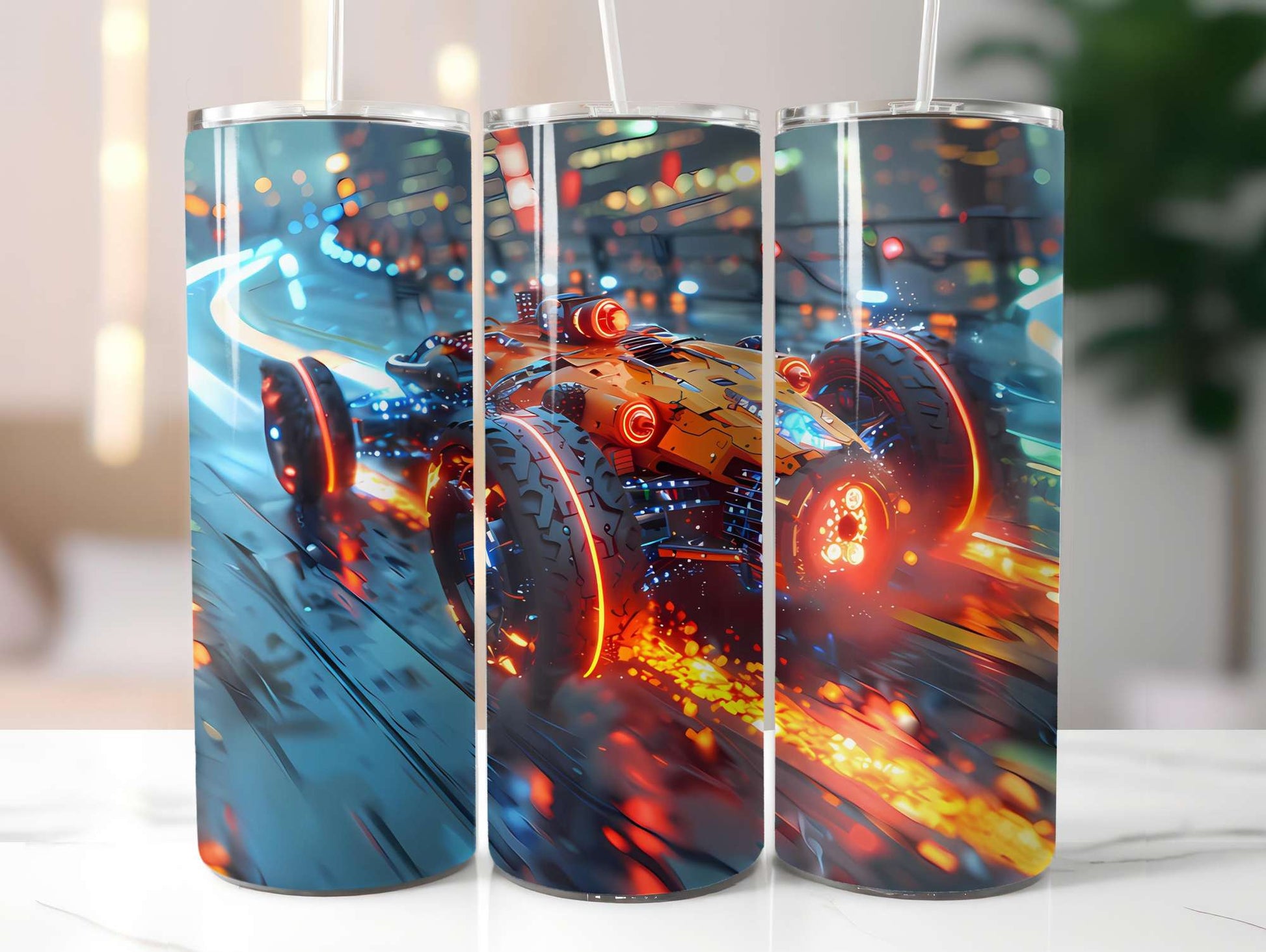 Roboter Summer 2 Tumbler Wrap - CraftNest - Digital Crafting and Art