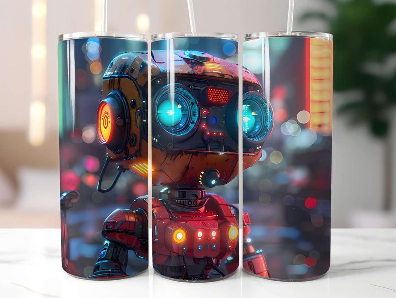 Roboter Summer 3 Tumbler Wrap - CraftNest - Digital Crafting and Art