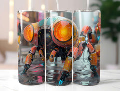 Roboter Summer 3 Tumbler Wrap - CraftNest - Digital Crafting and Art