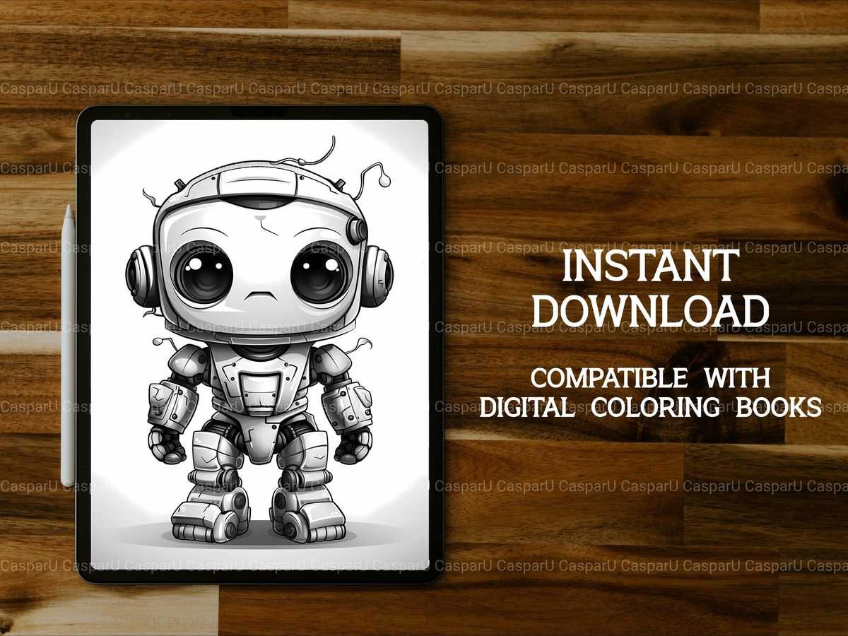 Roboter Valentines Day Coloring Books - CraftNest