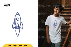 Rocket Outer Space SVG Bundle - CraftNest - Digital Crafting and Art