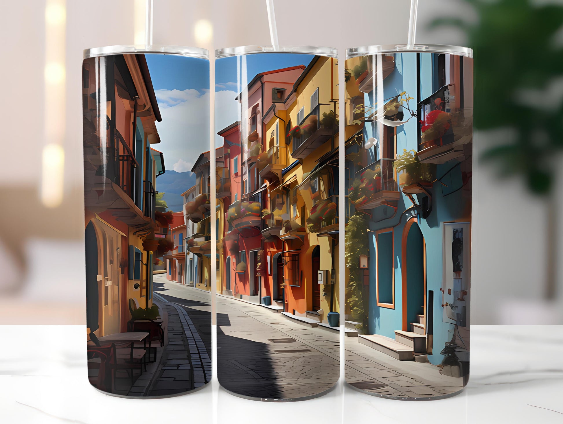 Rom Italy 4 Tumbler Wrap - CraftNest