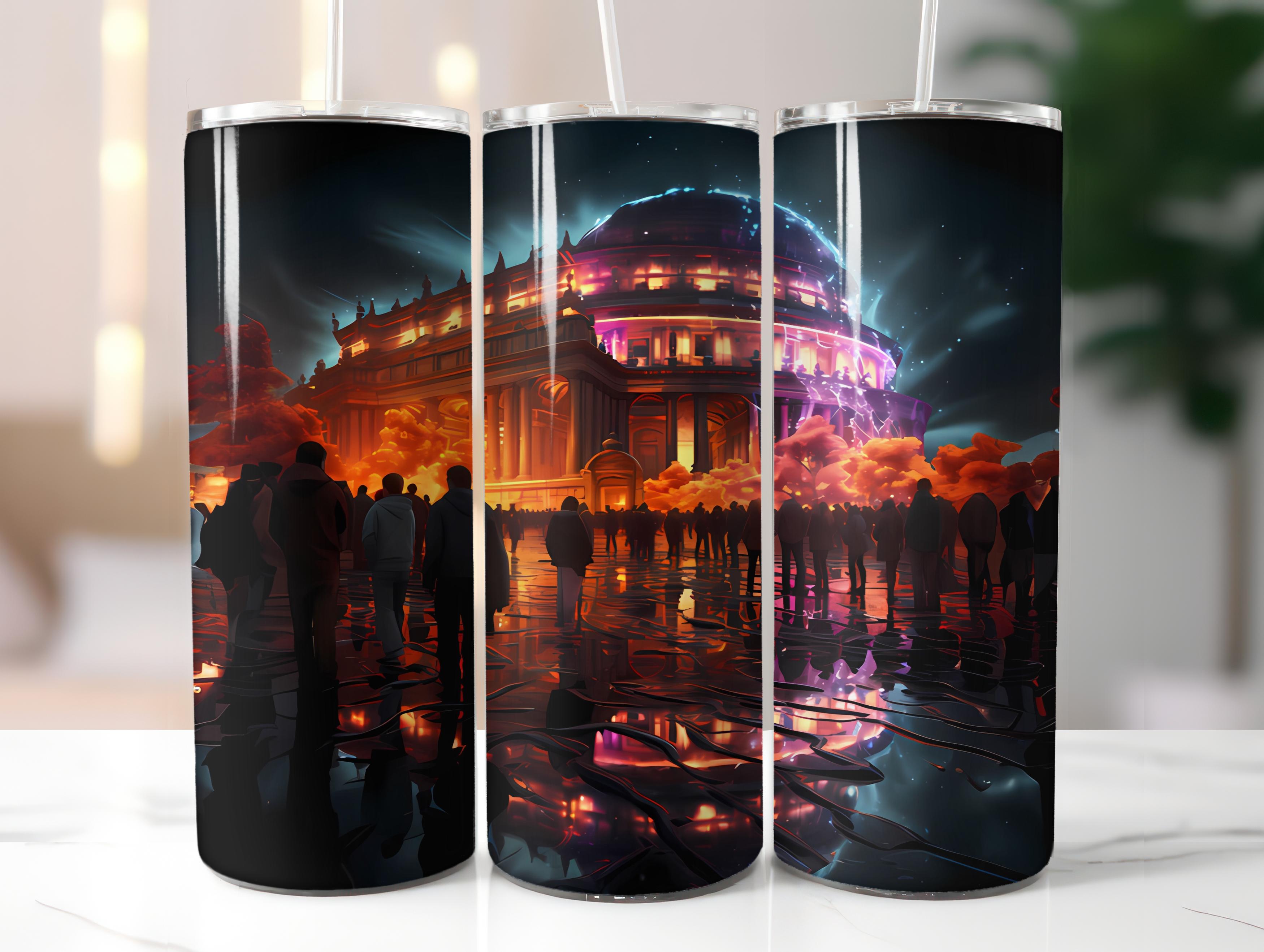 Rom Italy 4 Tumbler Wrap - CraftNest