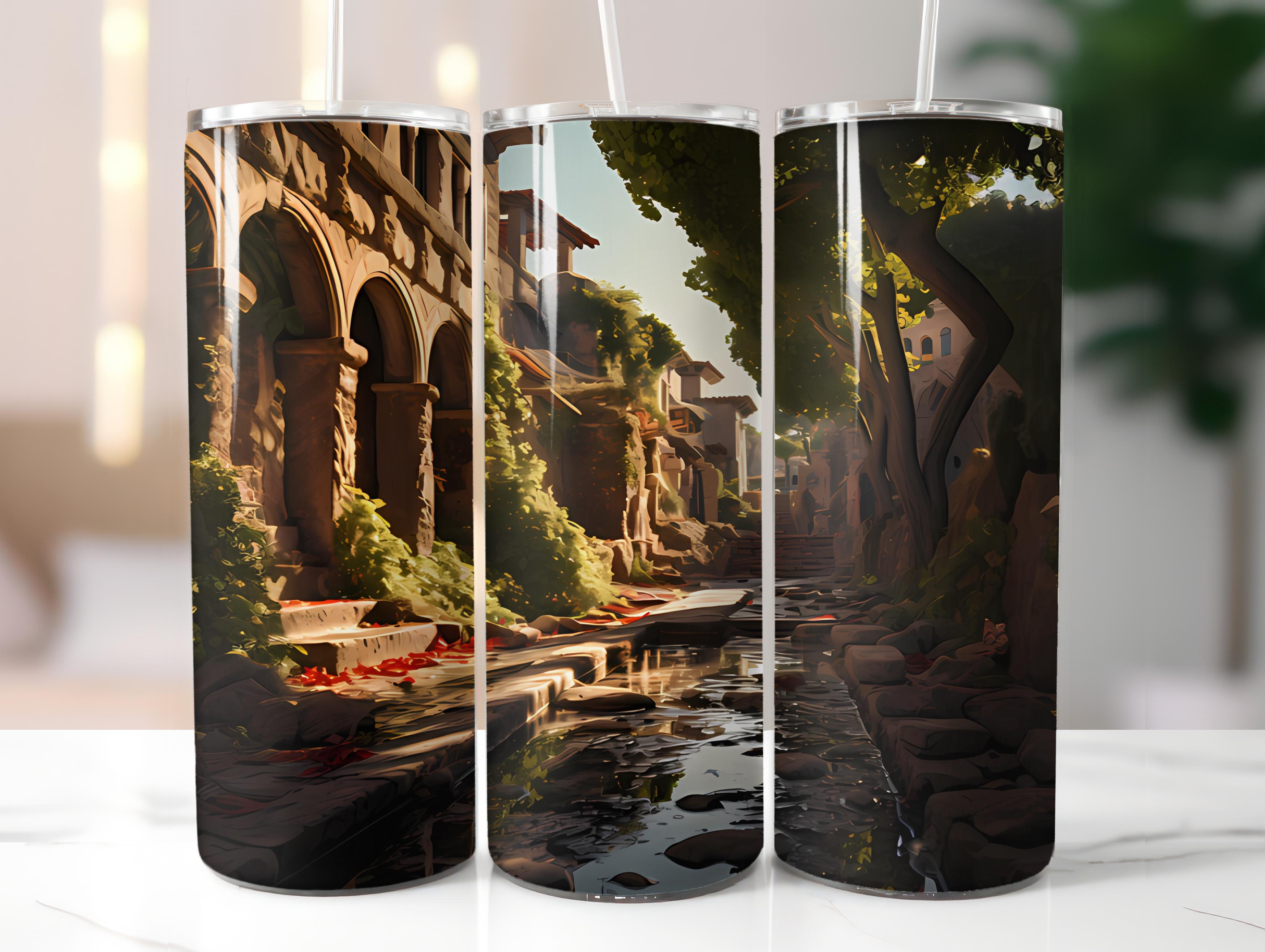 Rom Italy 4 Tumbler Wrap - CraftNest