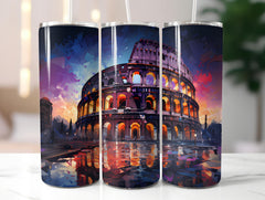 Rom Italy 2 Tumbler Wrap - CraftNest