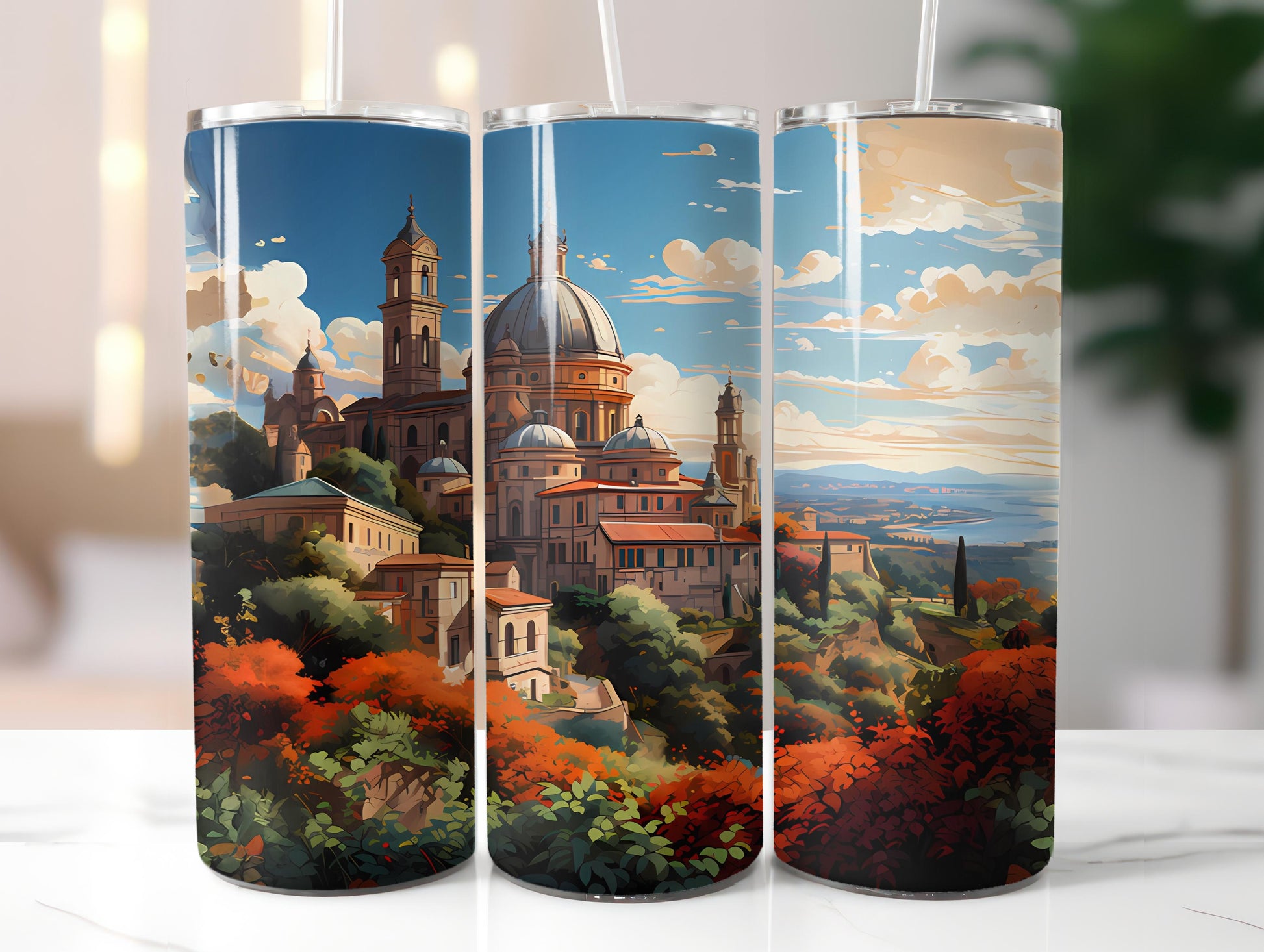 Rom Italy 4 Tumbler Wrap - CraftNest