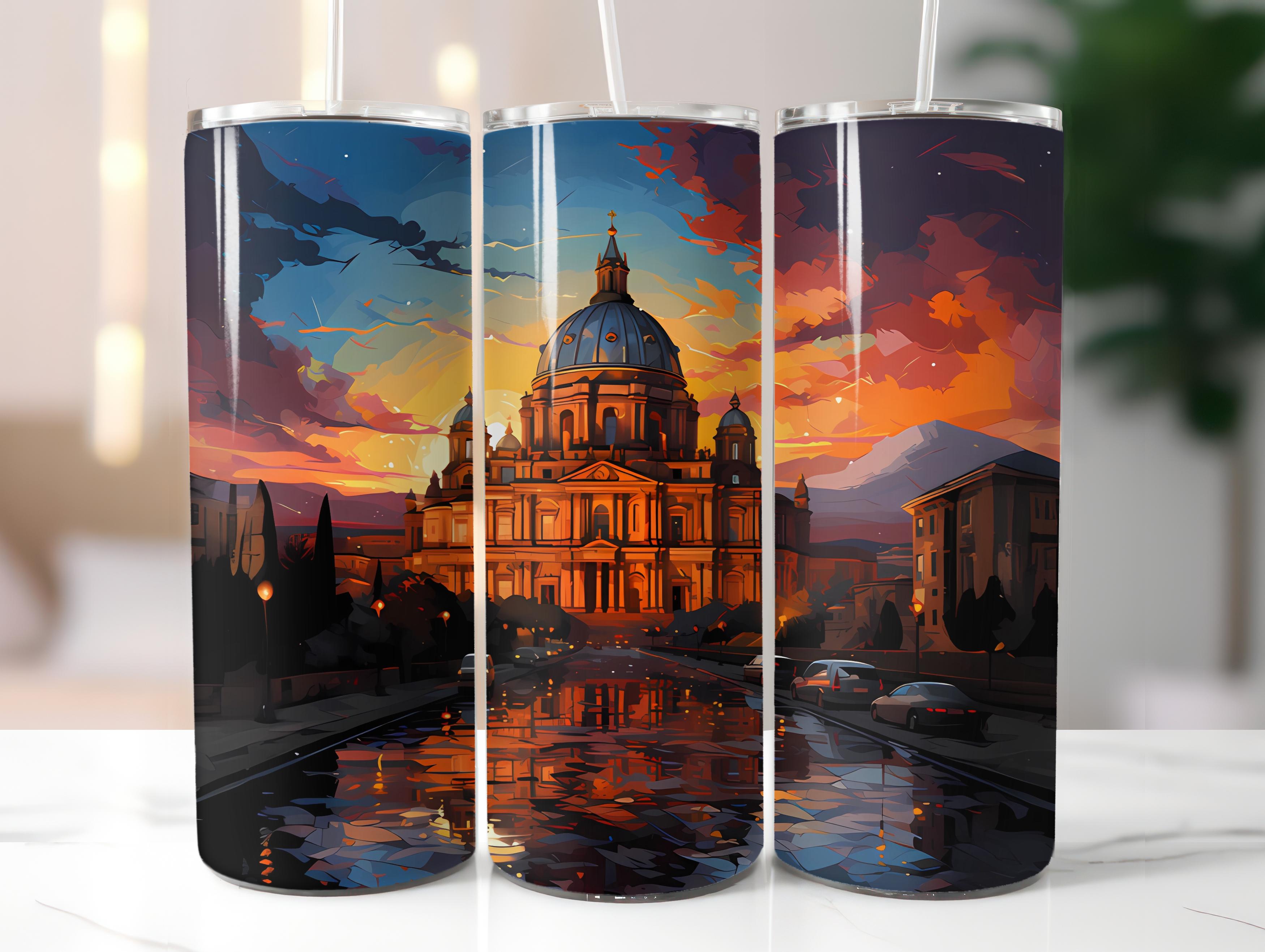 Rom Italy 4 Tumbler Wrap - CraftNest