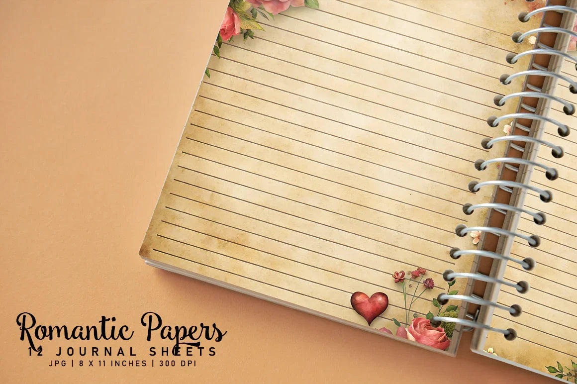 Romantic Paper Notes Romantic Papers