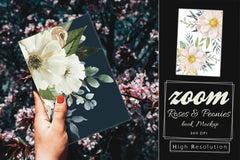 Roses Peonies Clip Art Clipart Bundle - CraftNest - Digital Crafting and Art