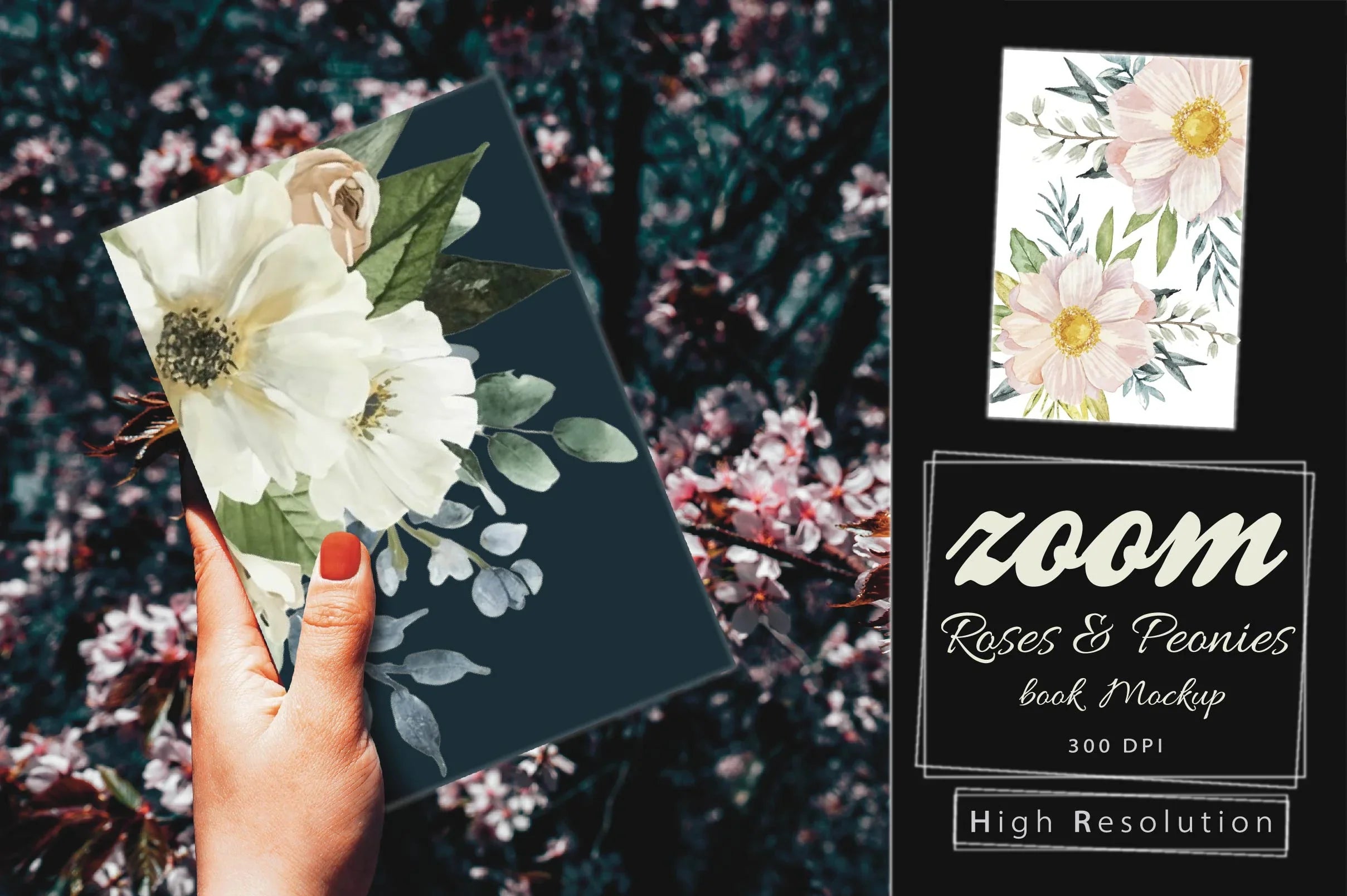 Roses Peonies Clip Art Clipart Bundle - CraftNest - Digital Crafting and Art