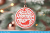 Round Christmas Ornaments SVG Bundle