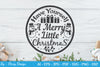 Round Christmas Ornaments SVG Bundle for Cricut