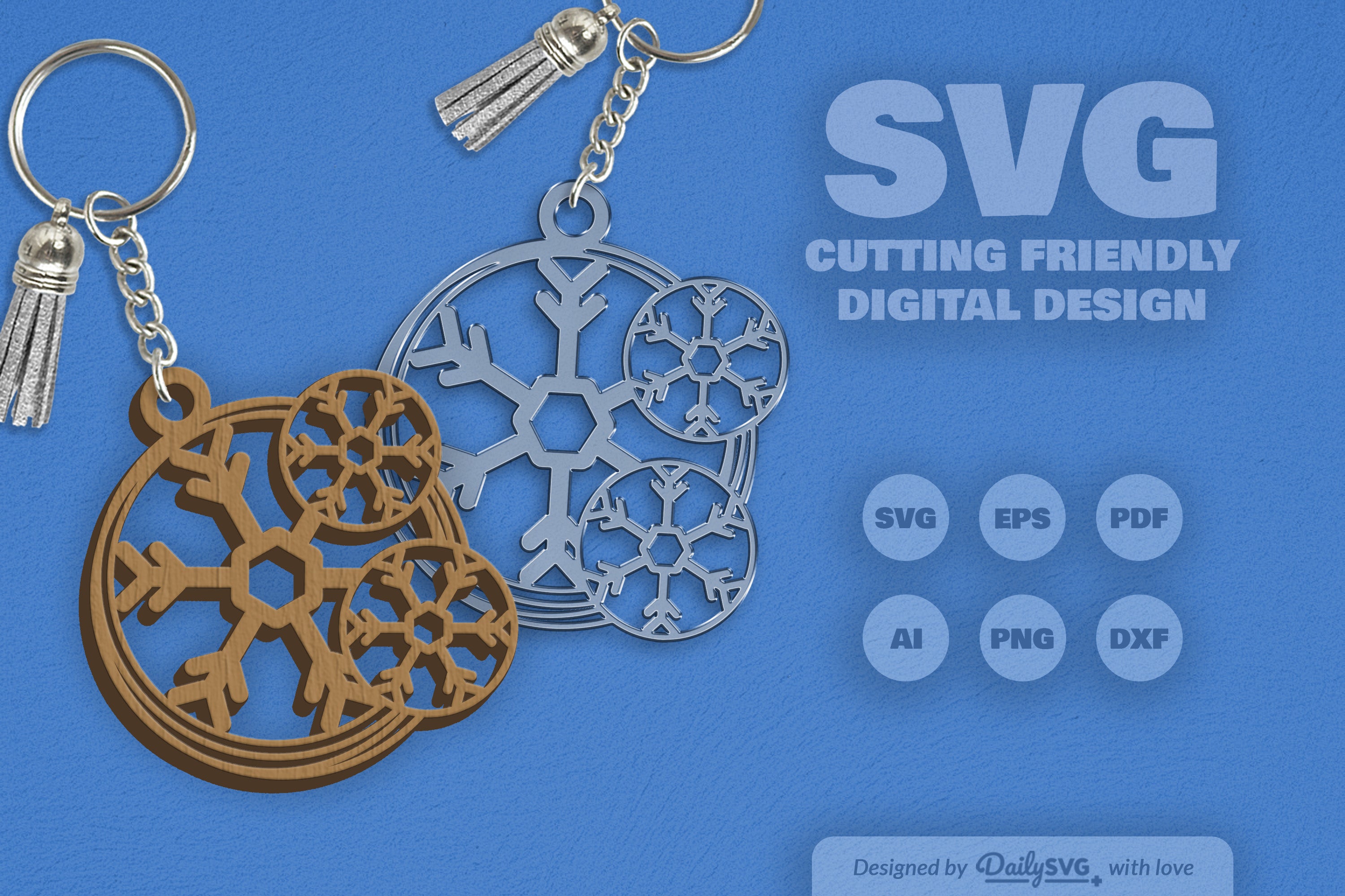 SVG Round Snowflake SVG Bundle 6