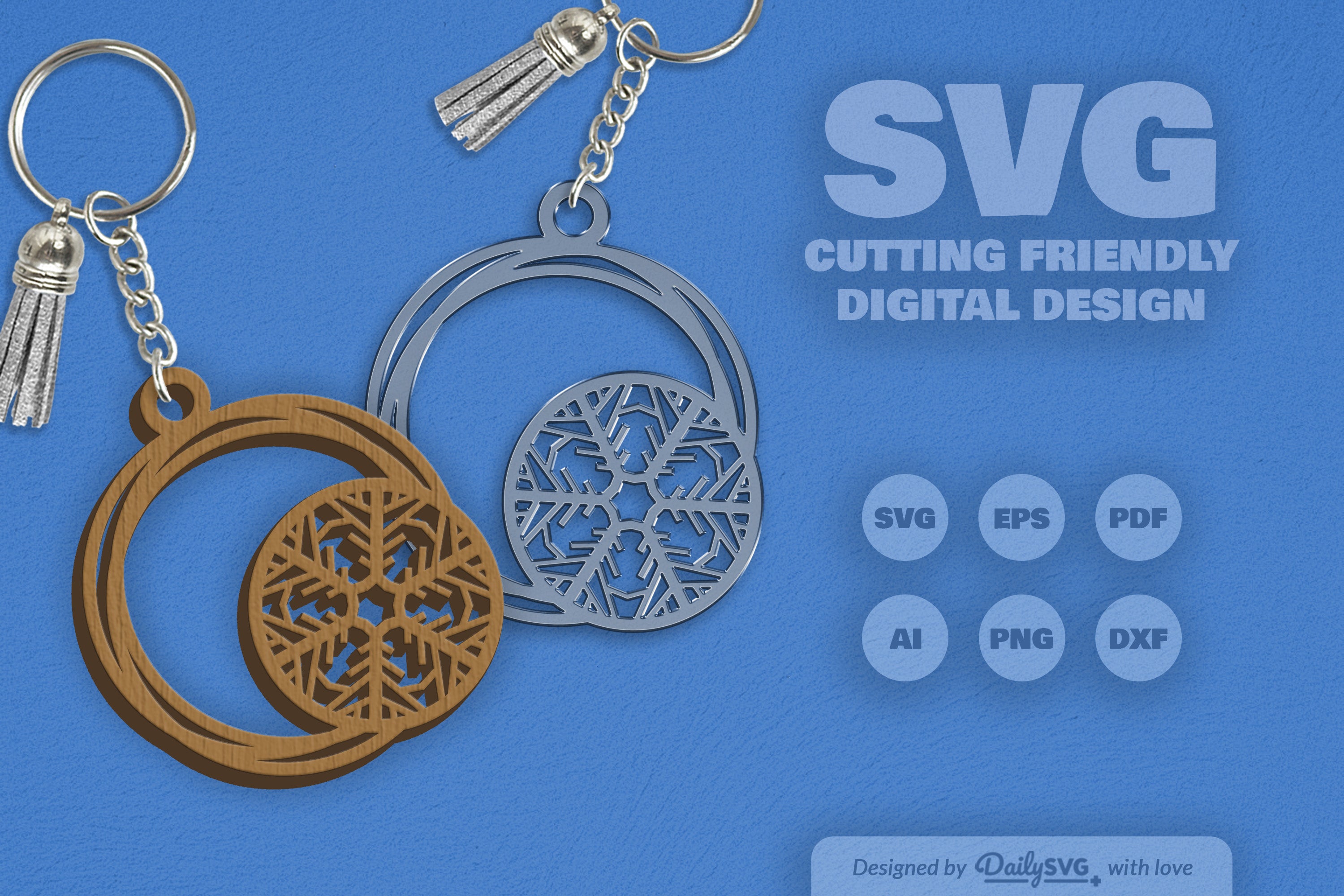 SVG Round Snowflake SVG Bundle 10