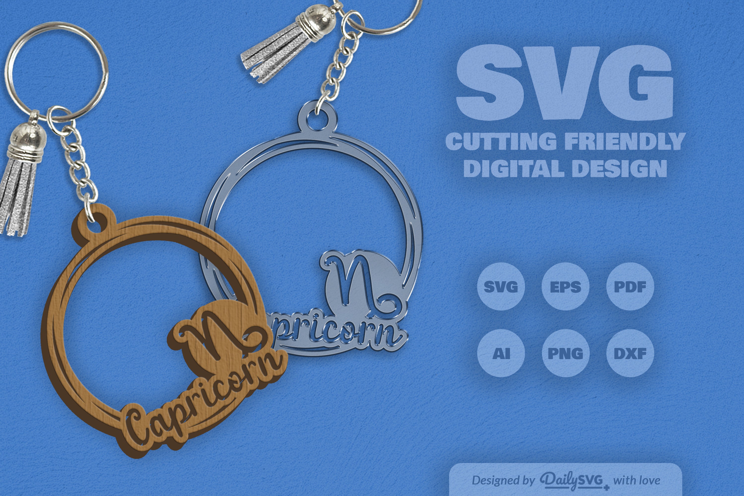 Capricorn Zodiac SVG Bundle