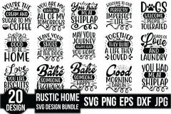 Rustic Home SVG Bundle - CraftNest - Digital Crafting and Art