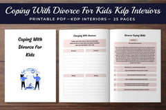 Coping With Divorce for Kids Planner - CraftNest - Digital Crafting and Art