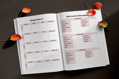 Finance Planner from 100 Planner - Printable Bundle - CraftNest - Digital Crafting and Art